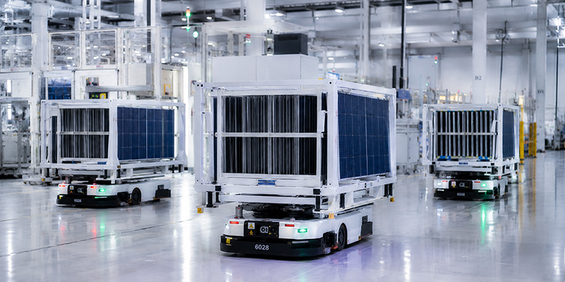 AMR in photovoltaic manufacturing